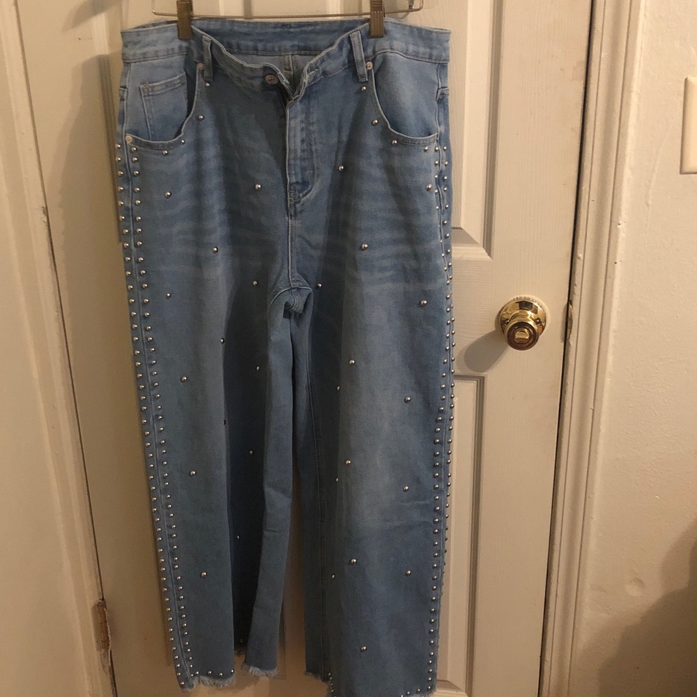 Size 18 studded jeans
